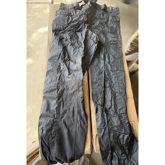 Harley Davidson Mens Medium Nylon Motorcycle Biker Jacket Black Orange /Lg Pants - Picture 7 of 12